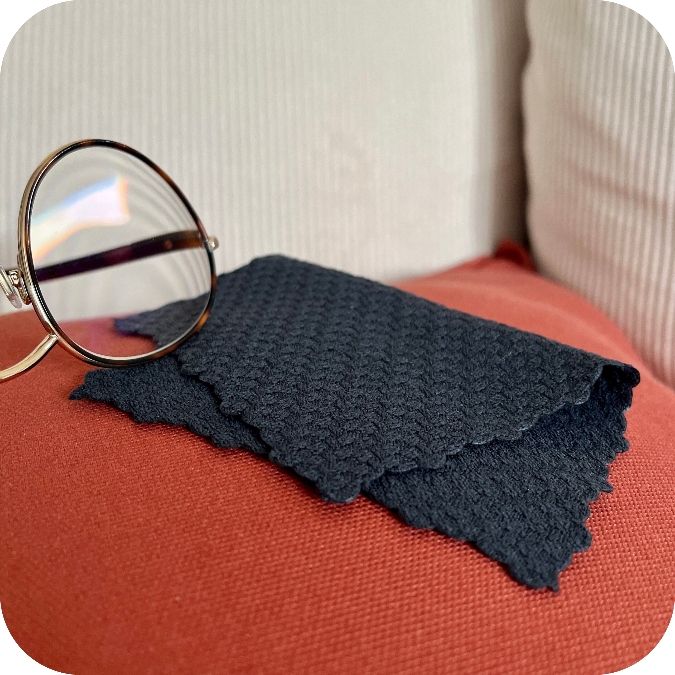 Chiffonnette lunettes